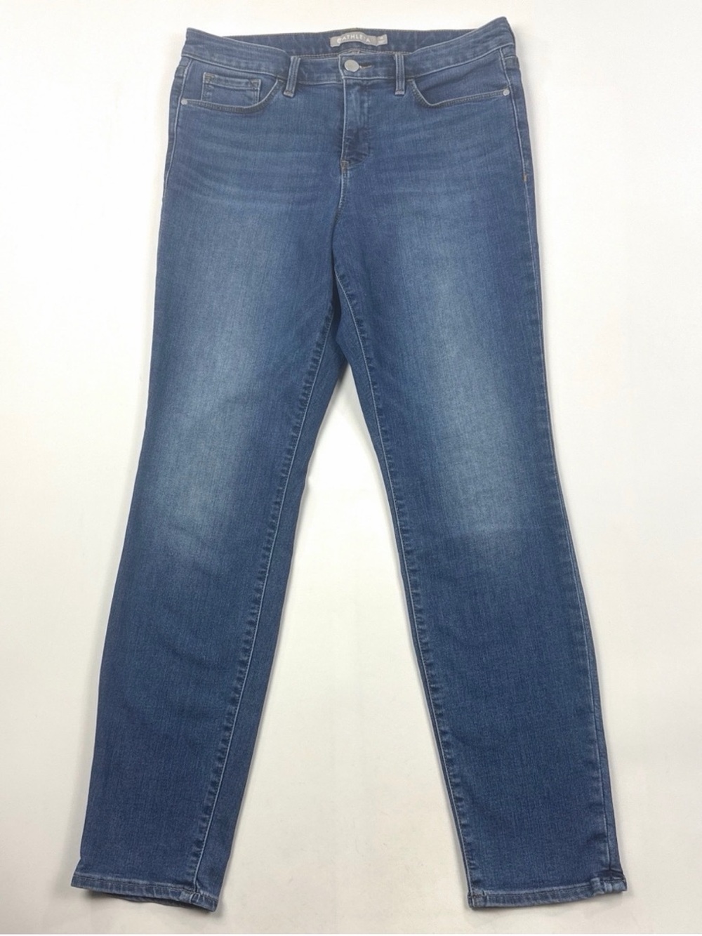 Athleta Sculptek Skinny Womens Size 10 31x29 Blue Jeans Stretch Denim 351674-00